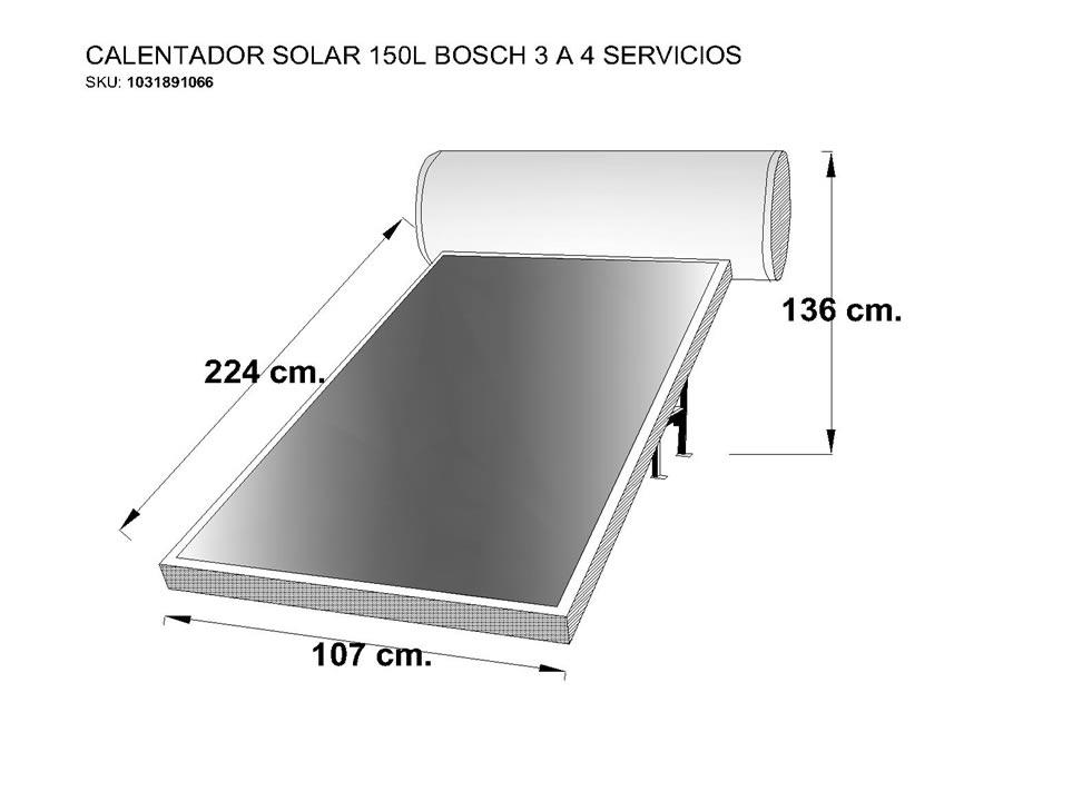 149F Calentador Solar ROTOPLAS - Conuee